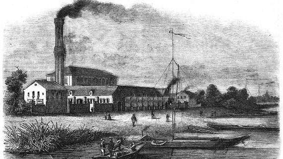 Berlinski vodovod 1858. Postrojenje su izgradili Englezi 1853. u Stralauer Toru na Spree